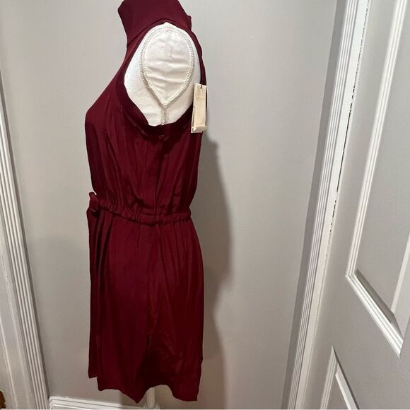 NWT Cinq à Sept Lonny Silk Turtleneck mini Dress womens size small 100% silk - Picture 8 of 14